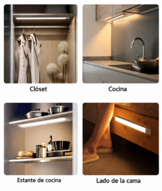 Luz LED Inalámbrica con Sensor de Movimiento