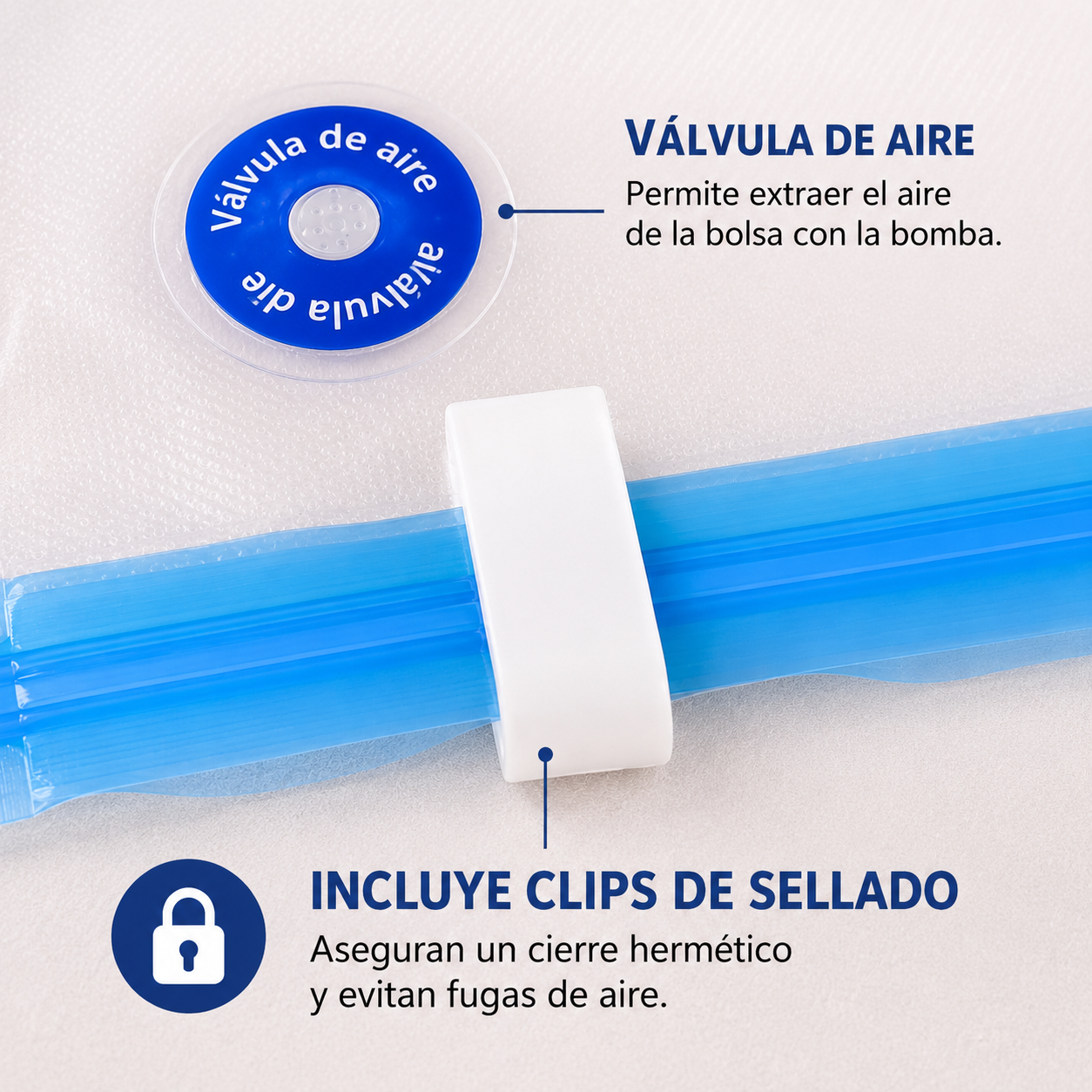 Bolsas Reutilizables al Vacío