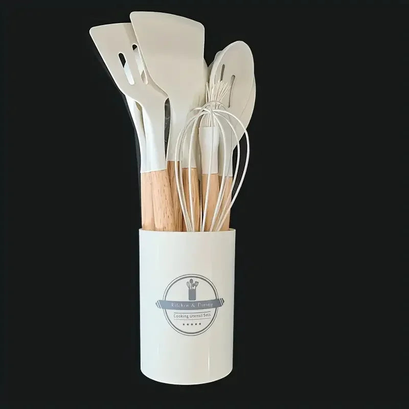 Set de Espátulas de Silicona 12 piezas para Cocina
