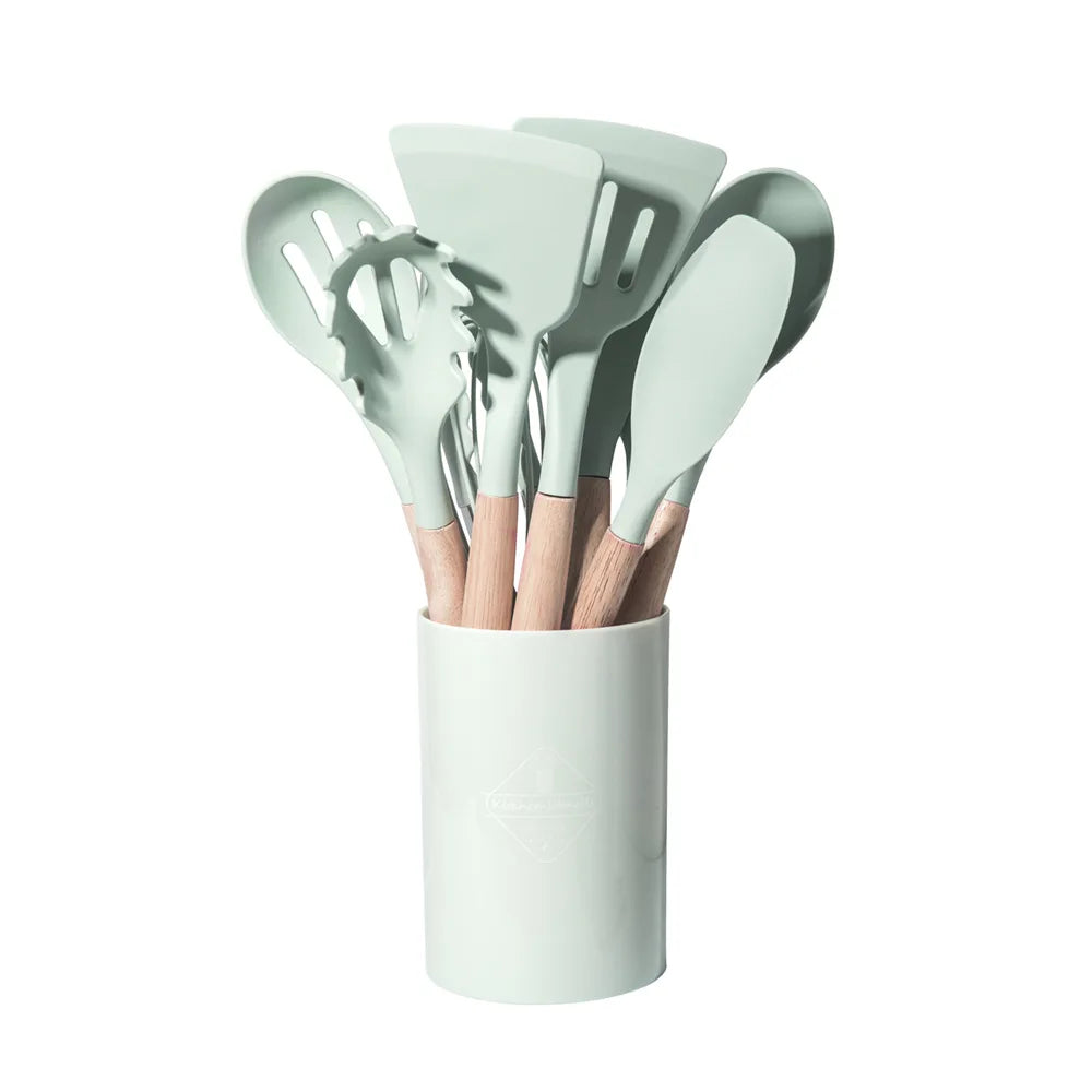 Set de Espátulas de Silicona 12 piezas para Cocina