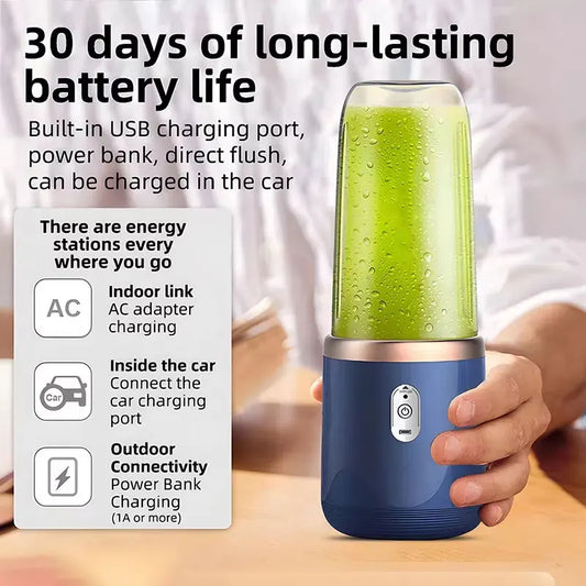 Mini Licuadora Portátil USB Recargable