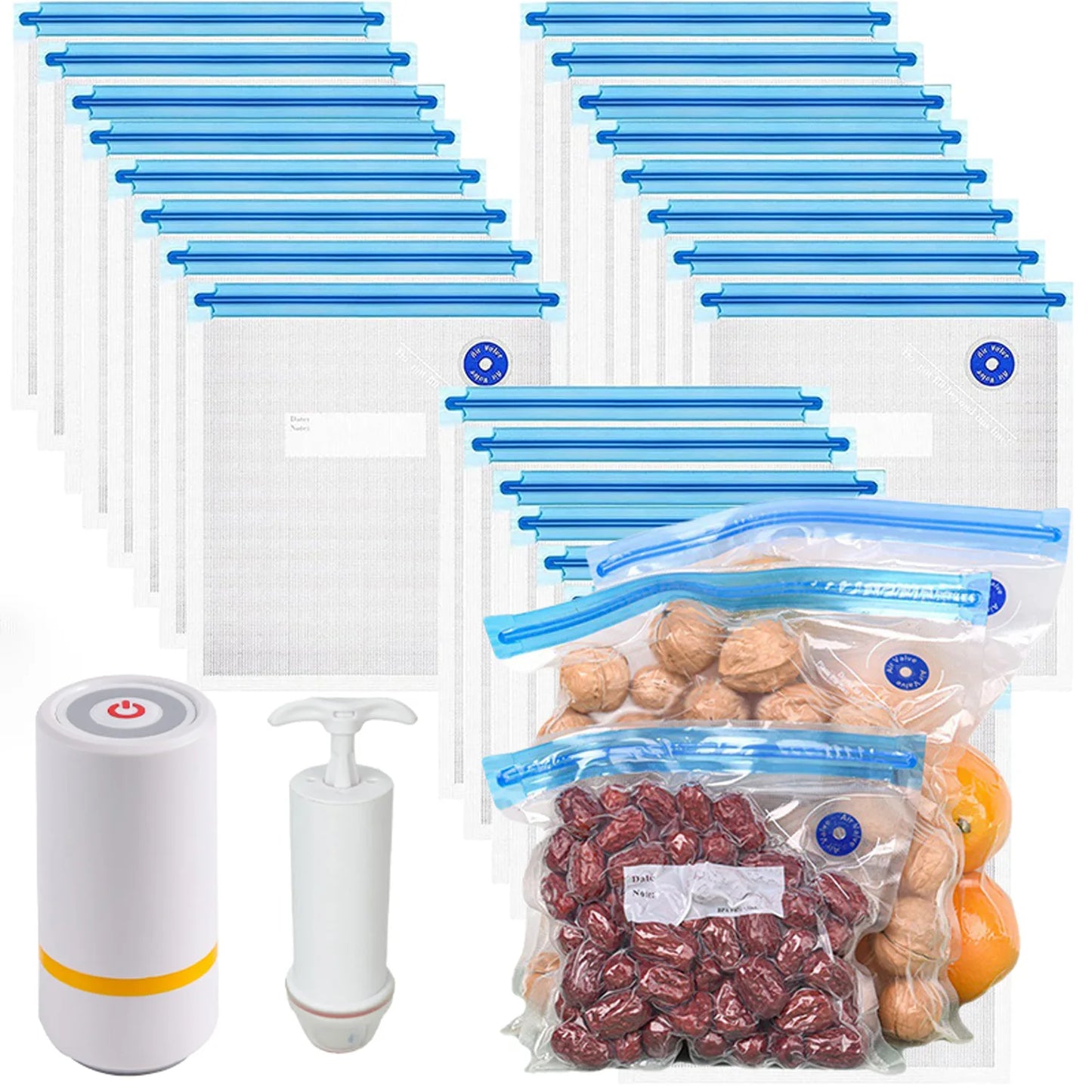 Bolsas Reutilizables al Vacío