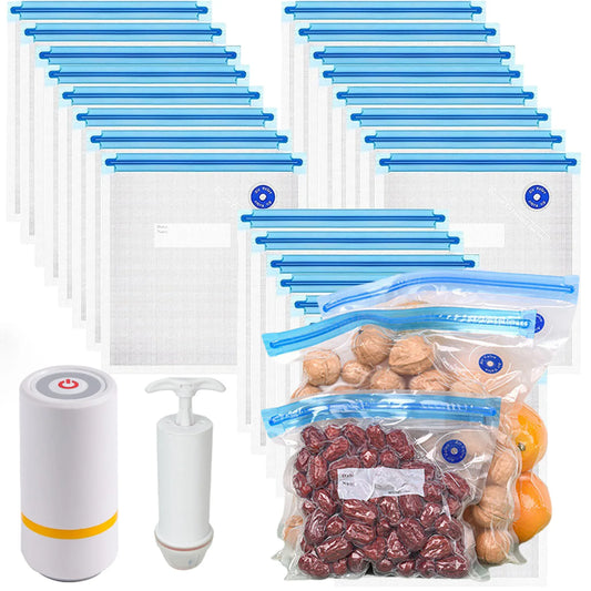 Bolsas Reutilizables al Vacío