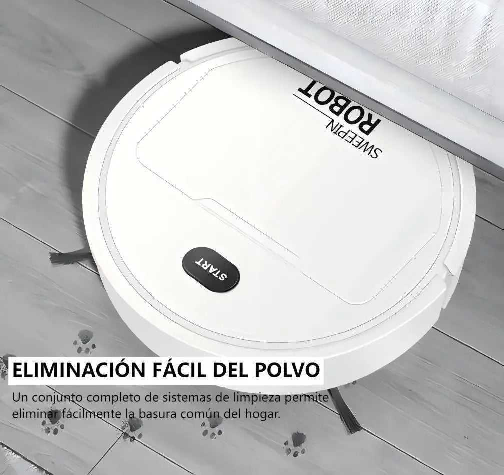 Robot Aspiradora Inteligente SmartClean 360° — Limpia Solo Mientras Tú Descansas 🤖